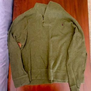 Ralph Lauren Polo Estate Rib Sweater - Forrest Green